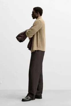 Hot CHAQUETA PUNTO ACABADOS REVÉS Hombre Jerséis / Chaquetas