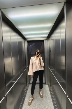 Clearance CHAQUETA PUNTO APLIQUE DORADO Mujer Cárdigan / Jerséis|Punto