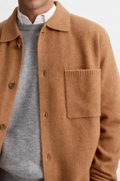 Hot CHAQUETA PUNTO BOLSILLO Hombre Jerséis / Chaquetas