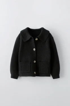 Niños ZARA 1½ - 6 Años·Punto|1½ - 6 Años·Total Look<CHAQUETA PUNTO BOLSILLOS