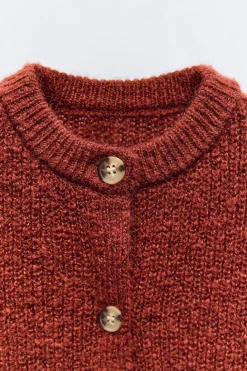 Niños ZARA 1½ - 6 Años·Punto|6 - 18 Meses·Punto<CHAQUETA PUNTO BOLSILLOS