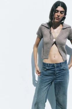 Clearance CHAQUETA PUNTO BOTÓN Mujer Cárdigan / Jerséis|Punto