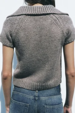 Clearance CHAQUETA PUNTO BOTÓN Mujer Cárdigan / Jerséis|Punto