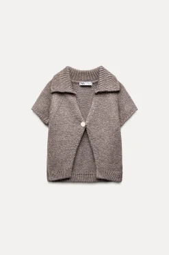 Clearance CHAQUETA PUNTO BOTÓN Mujer Cárdigan / Jerséis|Punto