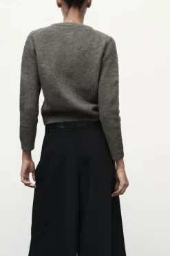 Best CHAQUETA PUNTO BOTONES METÁLICOS Mujer Cárdigan / Jerséis|Punto