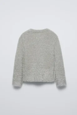 Niños ZARA 6 - 14 Años·Punto<CHAQUETA PUNTO BRILLO