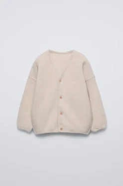 Niños ZARA 1½ - 6 Años·Punto|1½ - 6 Años·Punto<CHAQUETA PUNTO CON LANA