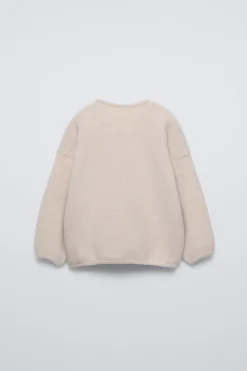 Niños ZARA 1½ - 6 Años·Punto|1½ - 6 Años·Punto<CHAQUETA PUNTO CON LANA