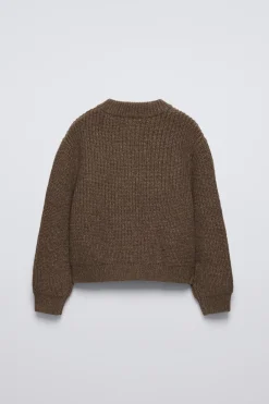 Niños ZARA 6 - 14 Años·Punto|6 - 14 Años·Total Look<CHAQUETA PUNTO CREMALLERA