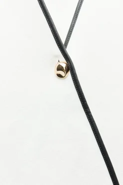 Discount CHAQUETA PUNTO CRUZADA VIVOS CONTRASTE Mujer Blazers / Chalecos|Cárdigan / Jerséis