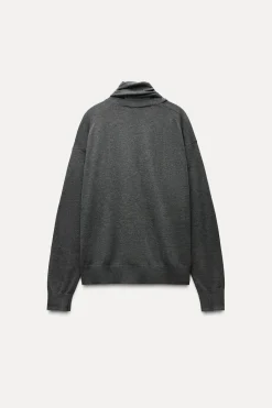 Online CHAQUETA PUNTO CUELLO BUFANDA Mujer Cárdigan / Jerséis|Punto