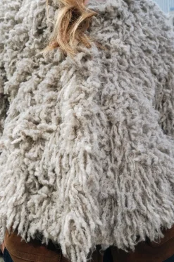 Sale CHAQUETA PUNTO EFECTO PELO Mujer Cárdigan / Jerséis|Punto