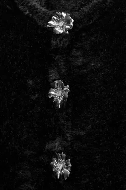 Sale CHAQUETA PUNTO EFECTO PELO Mujer Cárdigan / Jerséis|Punto