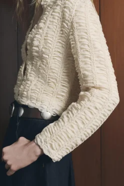 Clearance CHAQUETA PUNTO ESTRUCTURA Mujer Cárdigan / Jerséis|Punto