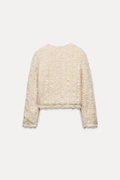 Clearance CHAQUETA PUNTO ESTRUCTURA Mujer Cárdigan / Jerséis|Punto