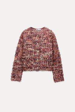 Discount CHAQUETA PUNTO ESTRUCTURA Mujer Cárdigan / Jerséis|Punto