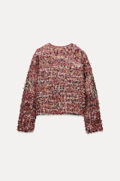 Discount CHAQUETA PUNTO ESTRUCTURA Mujer Cárdigan / Jerséis|Punto