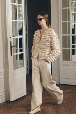 Fashion CHAQUETA PUNTO ESTRUCTURA Mujer Cárdigan / Jerséis|Punto