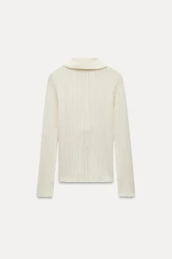 Clearance CHAQUETA PUNTO FINO CANALÉ Mujer Cárdigan / Jerséis|Punto