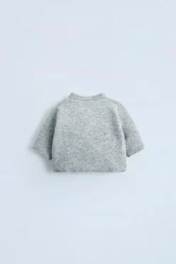 Niños ZARA 0 - 6 Meses·Punto<CHAQUETA PUNTO FORRADO