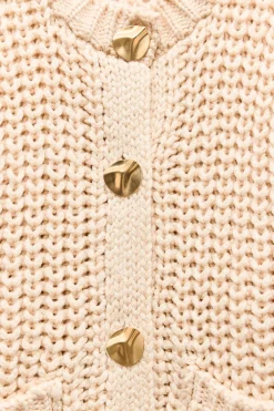 Discount CHAQUETA PUNTO GRUESO Mujer Cárdigan / Jerséis|Punto