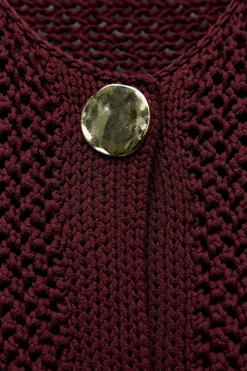 Fashion CHAQUETA PUNTO GRUESO Mujer Cárdigan / Jerséis|Punto