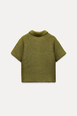 Discount CHAQUETA PUNTO GRUESO CUELLO BOBO Mujer Cárdigan / Jerséis|Punto