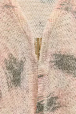 Discount CHAQUETA PUNTO JACQUARD Mujer Cárdigan / Jerséis|Punto