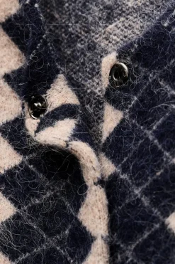 Clearance CHAQUETA PUNTO JACQUARD ROMBOS Mujer Cárdigan / Jerséis|Punto