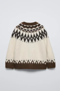 Niños ZARA 6 - 14 Años·Punto<CHAQUETA PUNTO JAQUARD