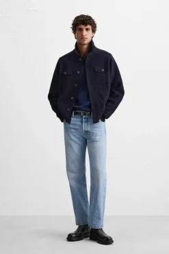 Outlet CHAQUETA PUNTO LANA Hombre Jerséis / Chaquetas