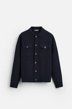 Outlet CHAQUETA PUNTO LANA Hombre Jerséis / Chaquetas