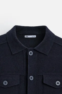 Outlet CHAQUETA PUNTO LANA Hombre Jerséis / Chaquetas