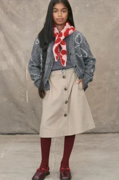 Niños ZARA 6 - 14 Años·Punto<CHAQUETA PUNTO LANA FLORES BORDADAS LIMITED EDITION