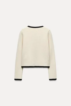 New CHAQUETA PUNTO LAZADAS Mujer Cárdigan / Jerséis|Punto