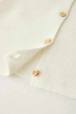 Niños ZARA 0 - 6 Meses·Punto|0 - 6 Meses·Básicos<CHAQUETA PUNTO LINKS