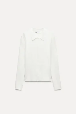 Online CHAQUETA PUNTO LISO Mujer Cárdigan / Jerséis|Punto