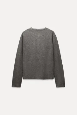 Best CHAQUETA PUNTO LISO Mujer Cárdigan / Jerséis|Punto