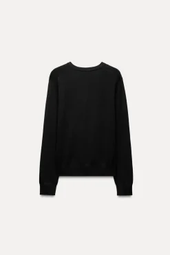 Fashion CHAQUETA PUNTO LISO BOTÓN DORADO Mujer Cárdigan / Jerséis|Punto