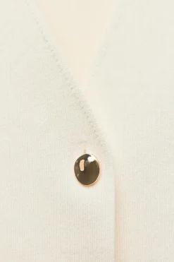 Clearance CHAQUETA PUNTO LISO MANGA CORTA Mujer Cárdigan / Jerséis|Punto