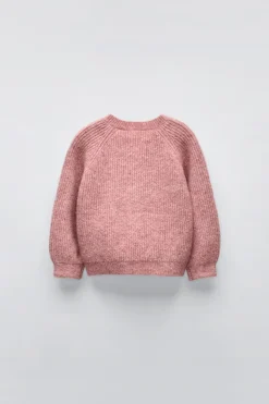 Niños ZARA 6 - 18 Meses·Punto<CHAQUETA PUNTO PERLADO