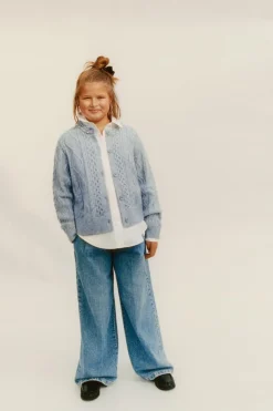 Niños ZARA 6 - 14 Años·Punto<CHAQUETA PUNTO PERLAS