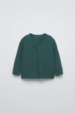 Niños ZARA 6 - 18 Meses·Punto<CHAQUETA PUNTO PICO