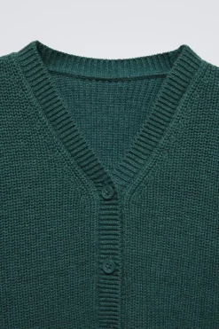 Niños ZARA 6 - 18 Meses·Punto<CHAQUETA PUNTO PICO