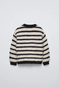 Niños ZARA 1½ - 6 Años·Punto|6 - 18 Meses·Punto<CHAQUETA PUNTO RAYAS