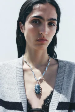 Best CHAQUETA PUNTO RAYAS 100% LANA Mujer Cárdigan / Jerséis|Punto