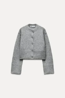 Discount CHAQUETA PUNTO SOFT Mujer Cárdigan / Jerséis|Punto