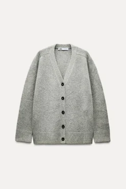 Fashion CHAQUETA PUNTO SOFT Mujer Cárdigan / Jerséis|Punto