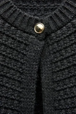 Discount CHAQUETA PUNTO UN BOTÓN Mujer Cárdigan / Jerséis|Punto