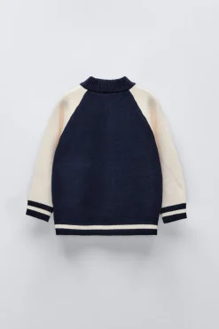 Niños ZARA 1½ - 6 Años·Punto|6 - 18 Meses·Punto<CHAQUETA PUNTO VARISITY
